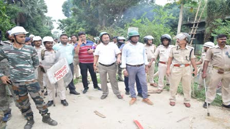 Bombing And Firing In Pakur