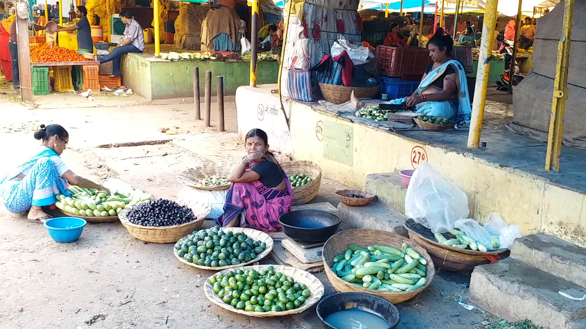 Heat increased prices of vegetables in chhattisgarh