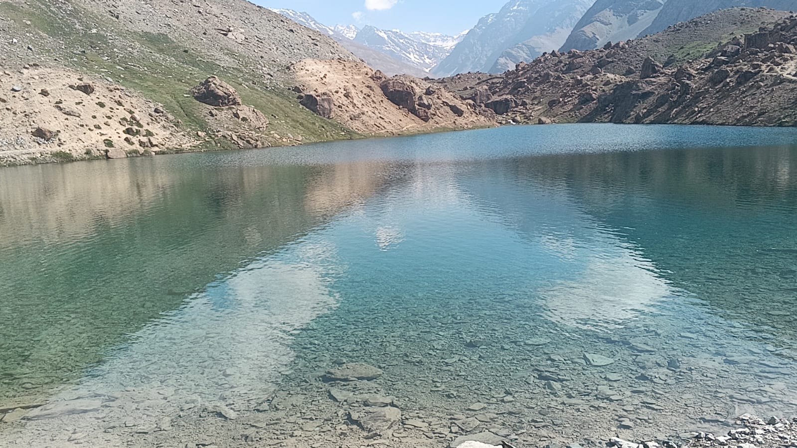 Lake on Manali-Leh highway