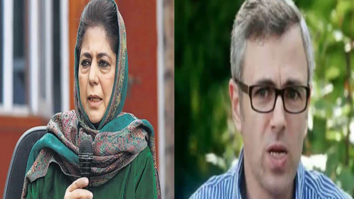 mehbooba mufti and omar abdullah