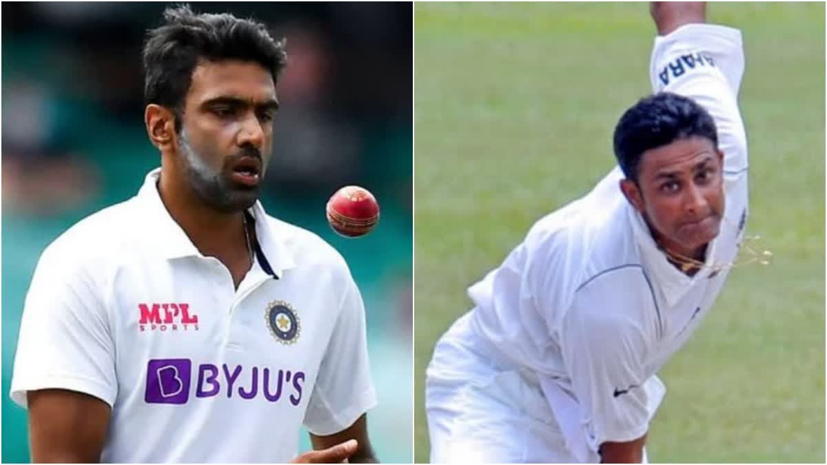 Anil Kumble praised Ravichandran Ashwin