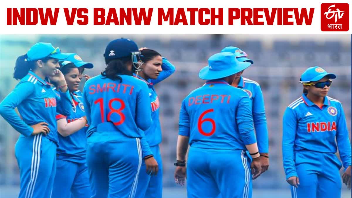 INDW vs BANW 2nd Odi Match Preview