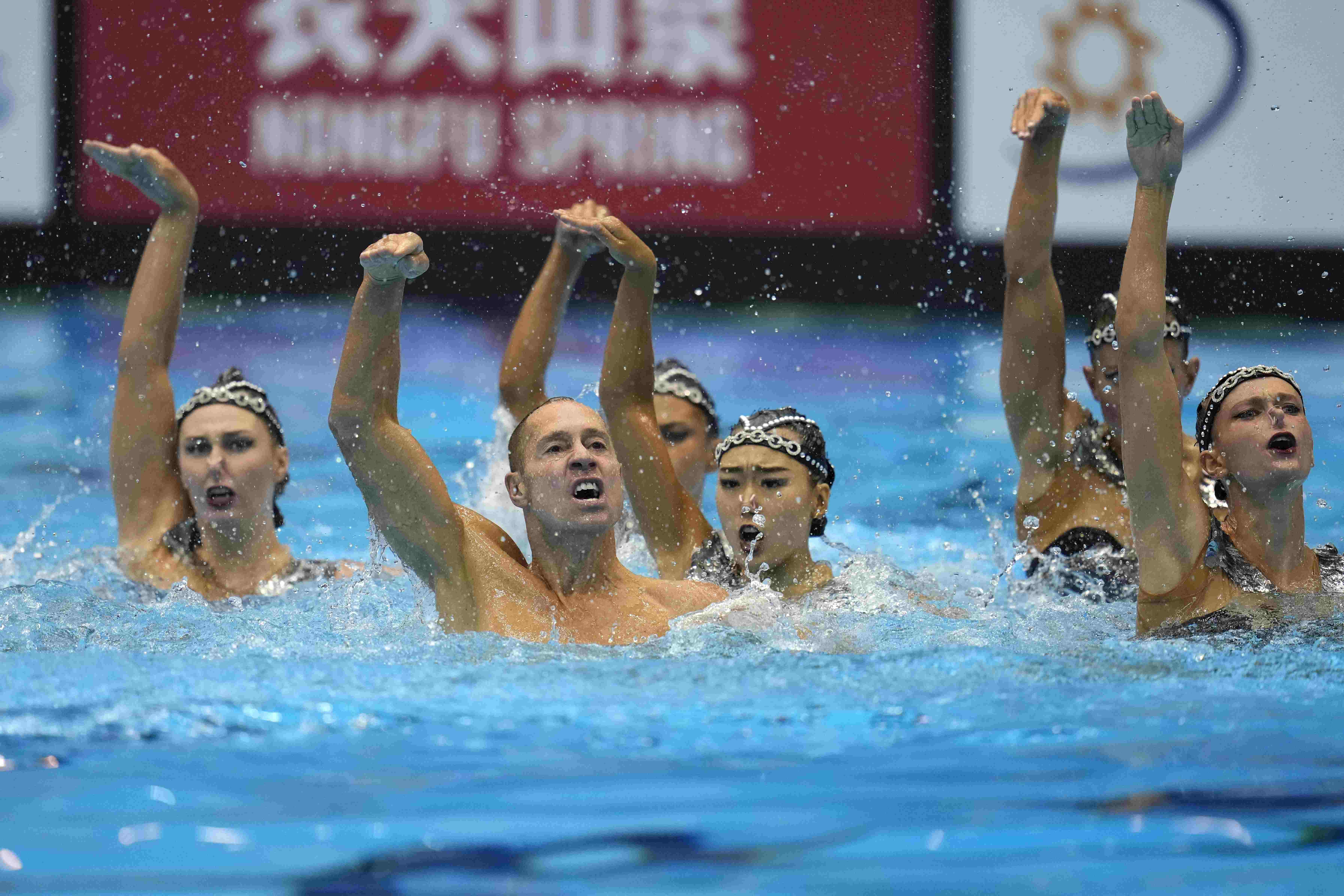 Artistic Swimming at Paris Olympics ETV BHARAT