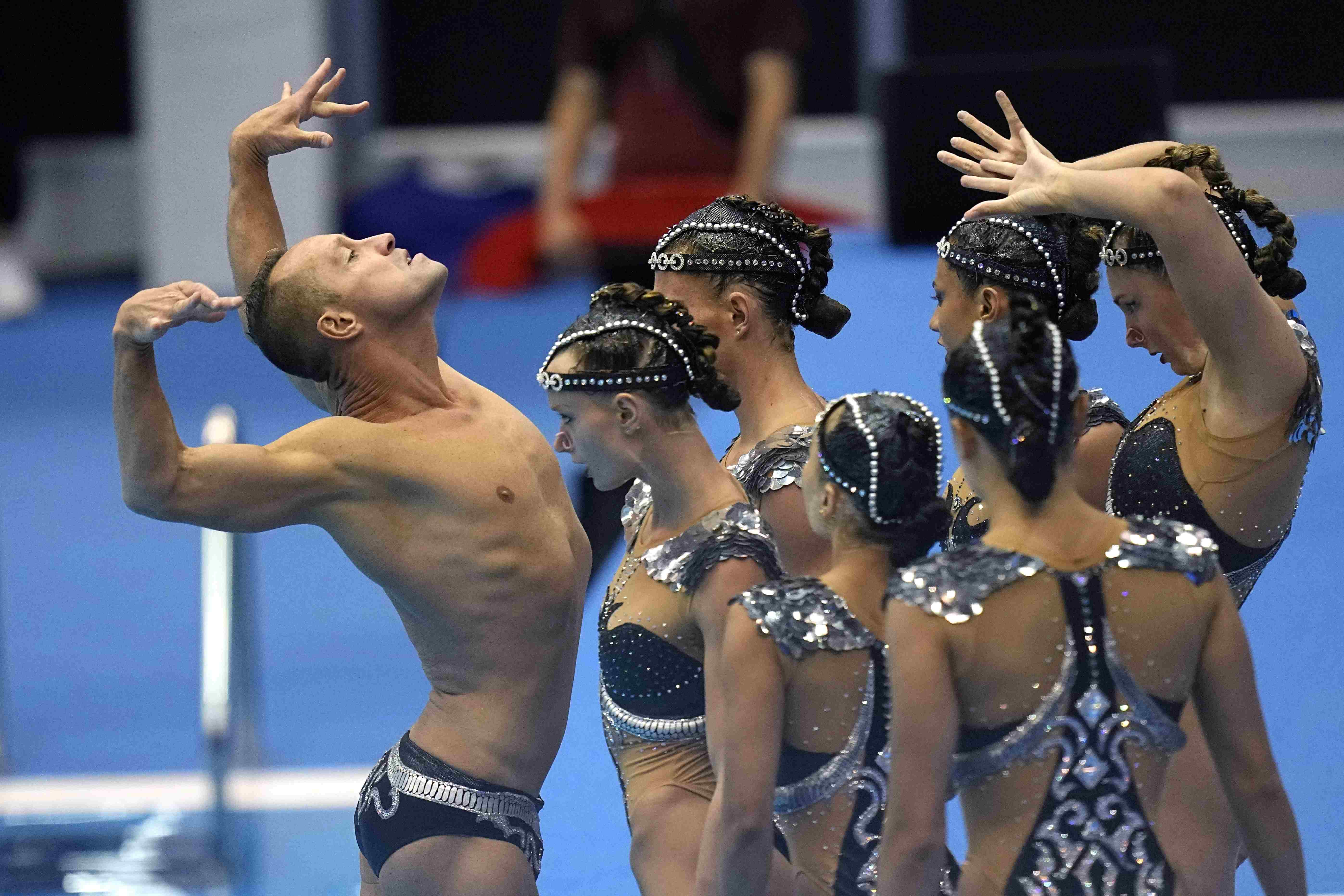 Artistic Swimming at Paris Olympics ETV BHARAT