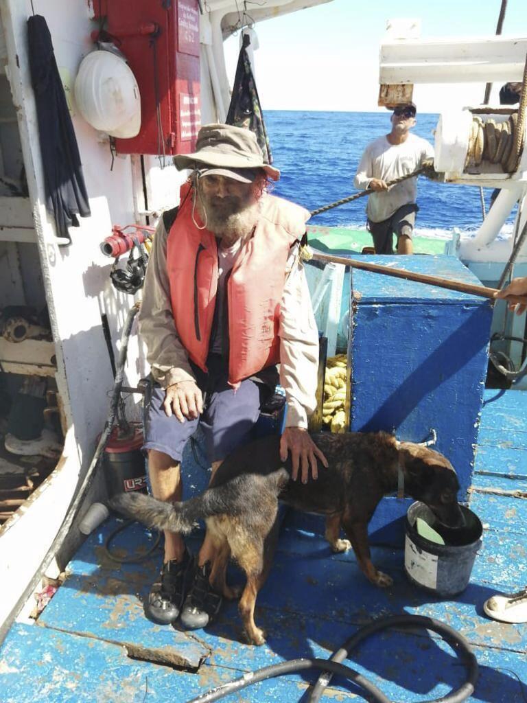 Australian Sailor And Dog Rescued