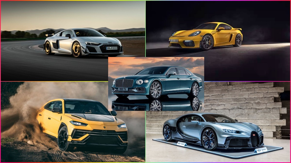 Volkswagen Group's luxury brands Audi, Porsche, Bentley, Lamborghini and Bugatti