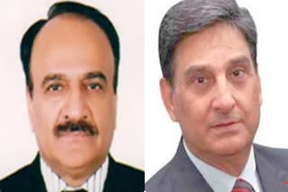 IAS Officers Basharat Dar and Mehboob Iqbal