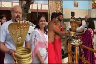 Fan offered Vow to god because Siddaramaiah become CM again