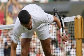Novak Djokovic  Novak Djokovic Fined For Shattering Racquet  Wimbledon  Wimbledon 2023  വിംബിൾഡൺ  വിംബിൾഡൺ 2023  നൊവാക് ജോക്കോവിച്ച്  Carlos Alcaraz  കാർലോസ് അൽകാരസ്