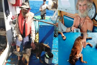 Australian Sailor And Dog Rescued