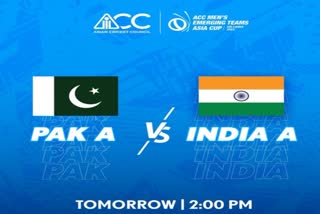 India A VS Pakistan A Mens Emerging Asia Cup 2023
