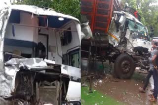 Jagdalpur bus and Matador collision