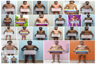 Chhattisgarh: Men stage nude protest demanding action against govt employees who used fake caste certificates