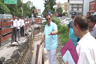 Prem Chand Aggarwal Inspected Smart City Work