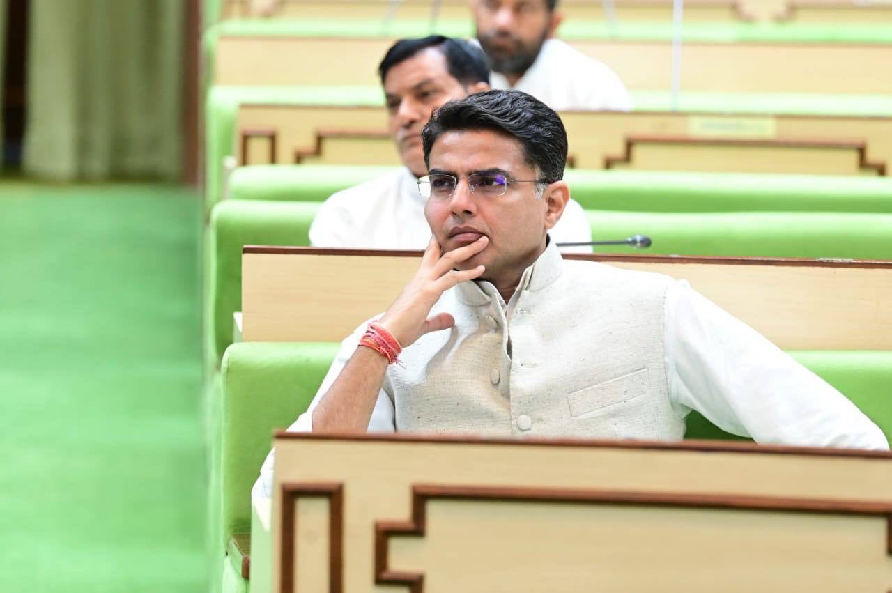 Sachin Pilot in Rajasthan Vidhansabha