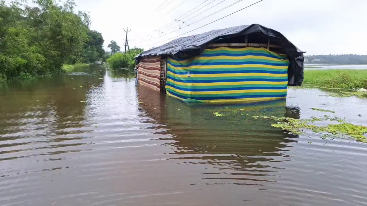 HEAVY RAIN IN KERALA  FLOOD IN KOZHIKODE  FLOOD DAMAGE IN SEVERAL PLACES  വെള്ളപ്പൊക്ക കെടുതി രൂക്ഷം