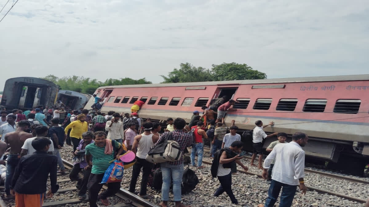 Chandigarh-Dibrugarh Train Derails In Uttar Pradesh's Gonda