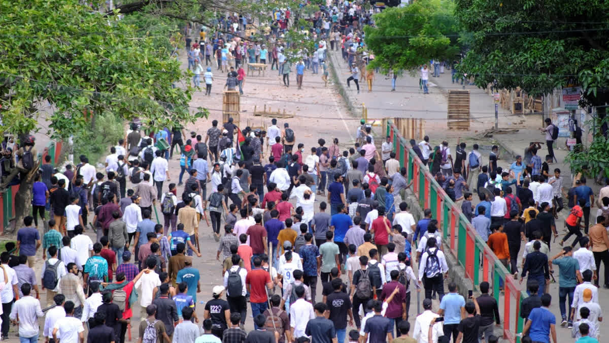 India Issues Advisory For Indian Nationals Amid Violent Clashes in dhaka