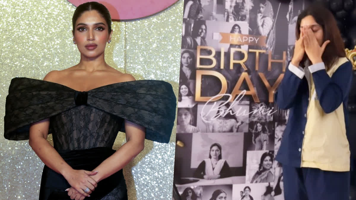 Bhumi Pednekar Celebrates 35th Birthday On Daldal Set, 'Sweetest Surprise' Leaves Her In Tears