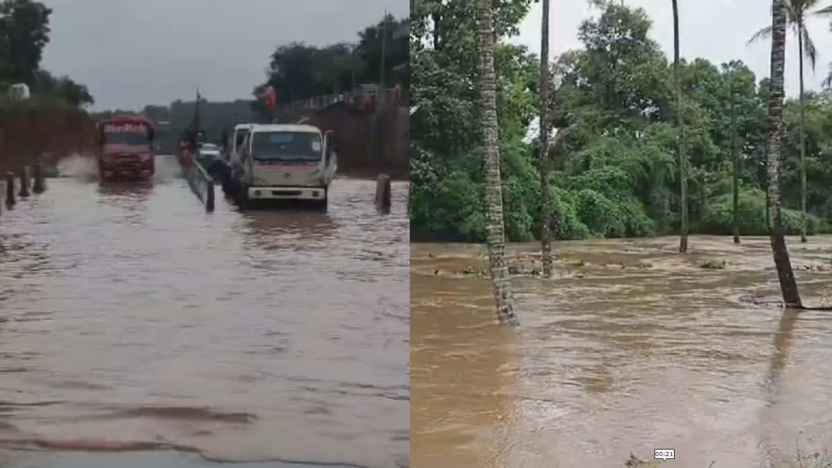 KANNUR RAIN HAVOC  KERALA RAIN HAVOC  കണ്ണൂരില്‍ മഴക്കെടുതി  കണ്ണൂരില്‍ കനത്ത മഴ