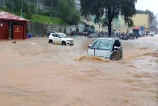 Rain Water Effect In Krishna Nagar