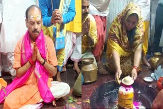 odisha-governor-and-jharkhand-agriculture-minister-offered-prayers-at-basukinath-dham-in-dumka