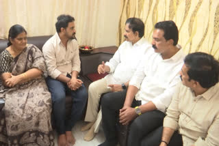 TDP Leaders Visited MPDO Family Members