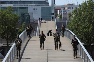 An anti-terrorism perimeter was established along the banks of the River Seine in central Paris, creating a kilometres-long area that is off-limits to Parisians and tourists without a pre-approved pass.