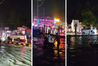 Heavy Rain In Barmer