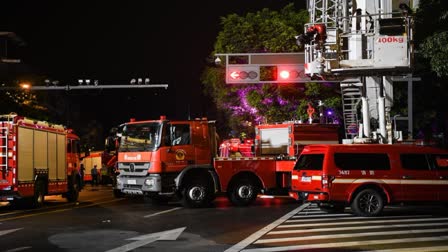 China Shopping Mall Fire