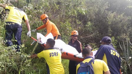 Vehicle fell into ditch in Rudraprayag