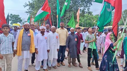 Muharram procession in Khunti