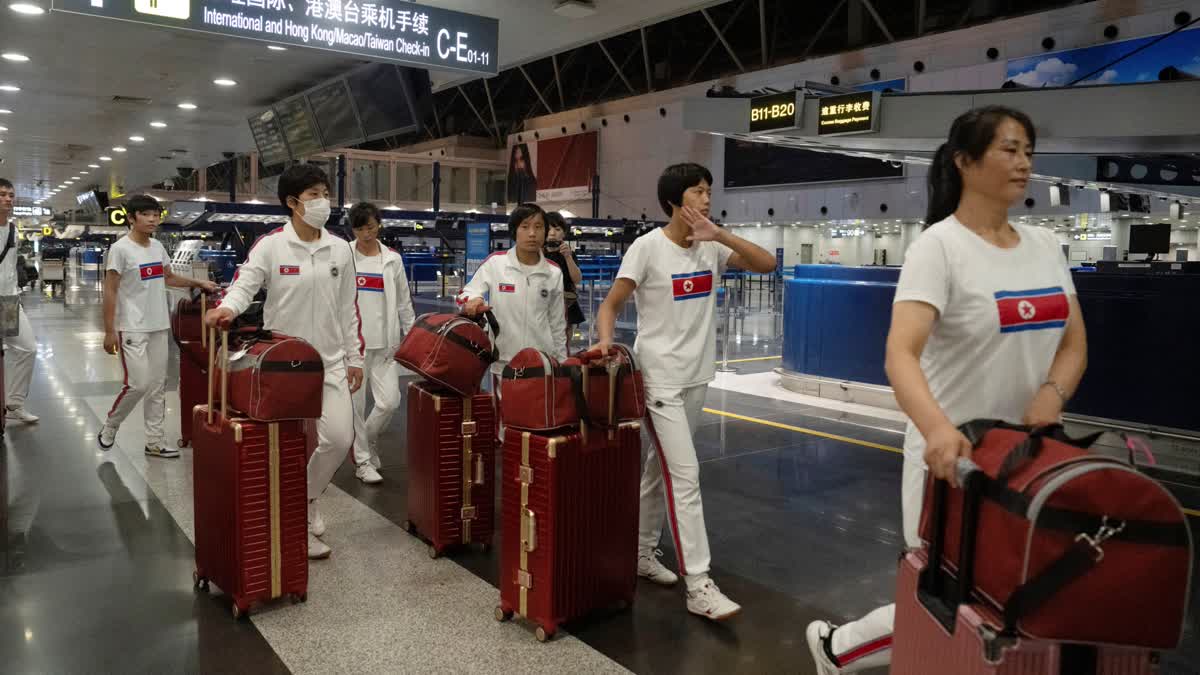 A team of North Korean Taekwondo athletes are reportedly travelling via China to Astana, capital of Kazakhstan, to compete in a Taekwondo competition.