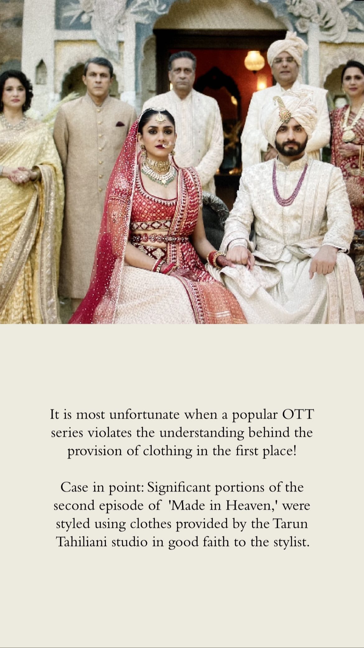 The creators of Made In Heaven Season 2, Zoya Akhtar and Reema Kagti, have once again found themselves embroiled in controversy, this time with veteran fashion designer Tarun Tahiliani. The dispute arises shortly after a previous clash with author Yashica Dutt. In a series of Instagram stories, Tahiliani accused the popular Prime Video show of disregarding proper credit for his designs featured in the show.