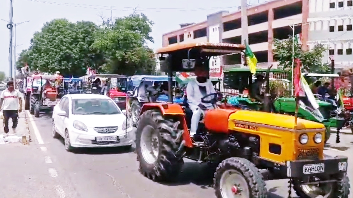 farmers protest in fatehabad