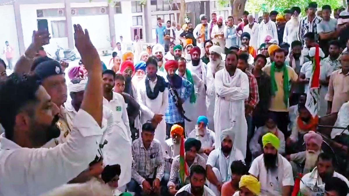 farmers protest in fatehabad