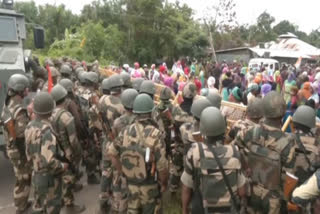 Manipur in renewed violence  manipur violence update  manipur violence  Manipur news  മണിപ്പൂര്‍ വാര്‍ത്ത  മണിപ്പൂര്‍ സംഘര്‍ഷം  കുക്കി തോവായ്  മണിപ്പൂരില്‍ വീണ്ടും വെടിവയ്‌പ്പ്  മണിപ്പൂര്‍ വെടിവയ്‌പ്പ്  Kuki Thowai village  ലിറ്റാൻ പൊലീസ് സ്റ്റേഷന്‍