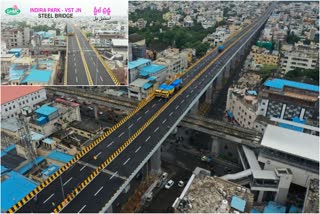Hyderabad Steel Bridge Drone visuals