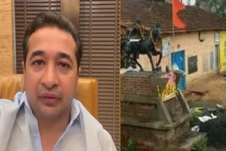 Nitesh Rane Warning To Congress