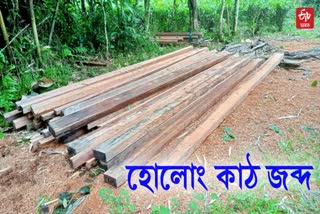 huge amount of timber seized in tinsukia