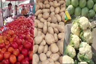 टमाटर सहित अन्य सब्जियों के भाव में आई गिरावट