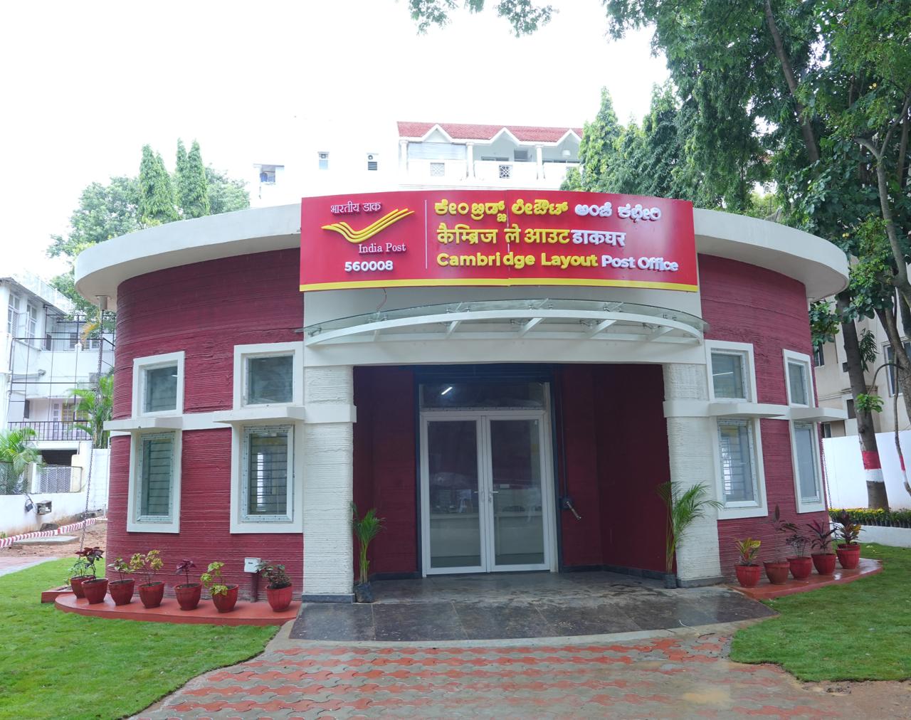 India's first 3D printed post office building inaugurated