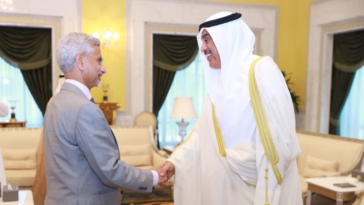 Foreign Minister Jaishankar met the Crown Prince of Kuwait