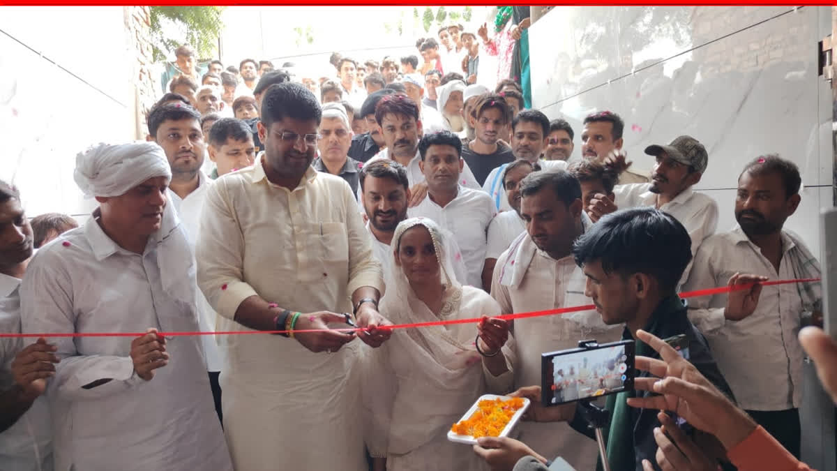 Dushyant Chautala in Nuh