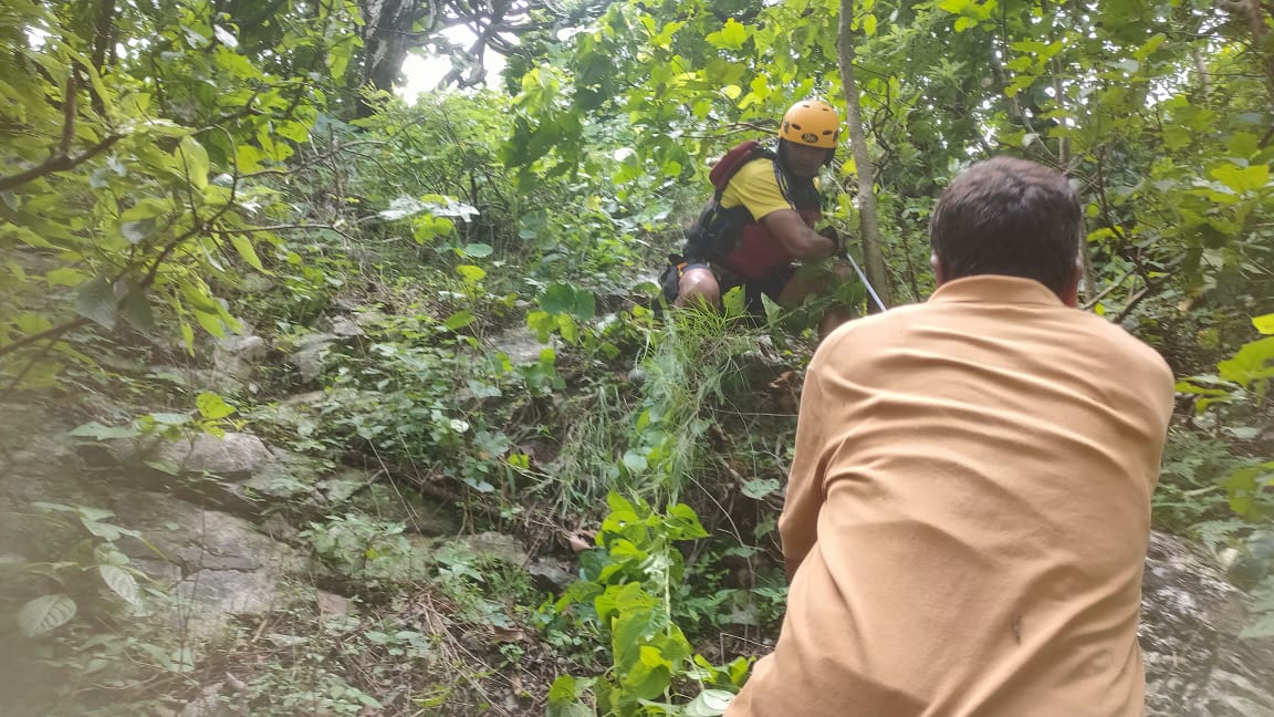 PWD Employee Stranded in Landslide Zone of Kalsi