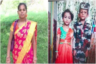 Mother Suicide Two Kids in Rayachoty