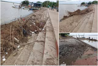 Yanam Tourist Places Become Muddy Due to Flood