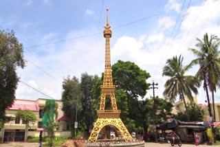 Eiffel Tower Built in Hanamkonda