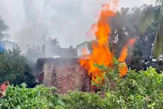 FIRE AT DASPUR