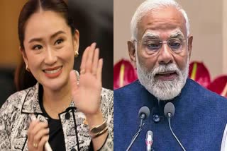 THAILANDS NEW PM  PAETONGTARN SHINAWATRA  PM NARENDRA MODI C  MODI CONGRATULATES PAETONGTARN